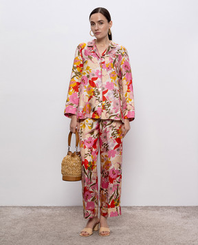 Max Mara ALAN silk blouse with floral print ALAN