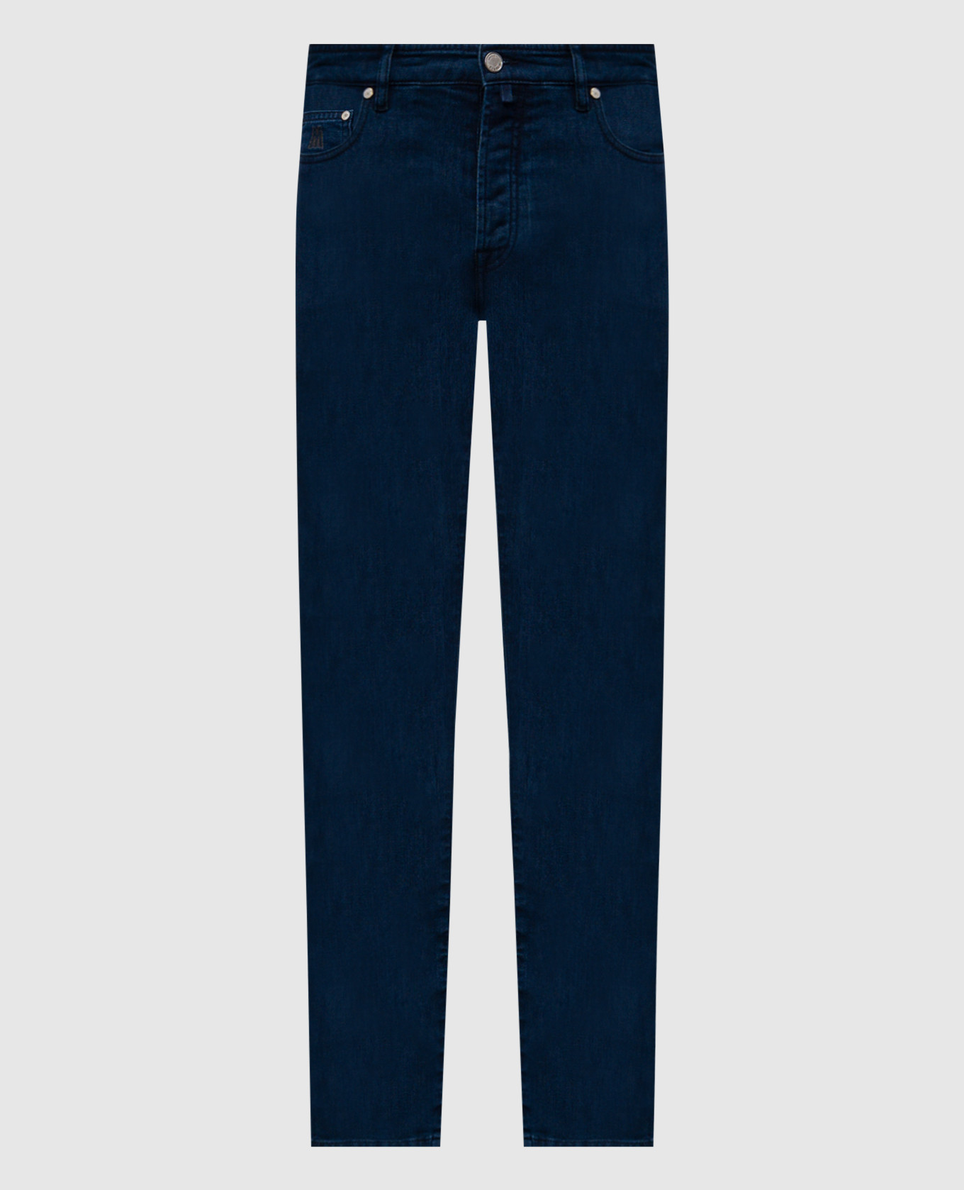 

PAVEL blue jeans with logo patch MooRER