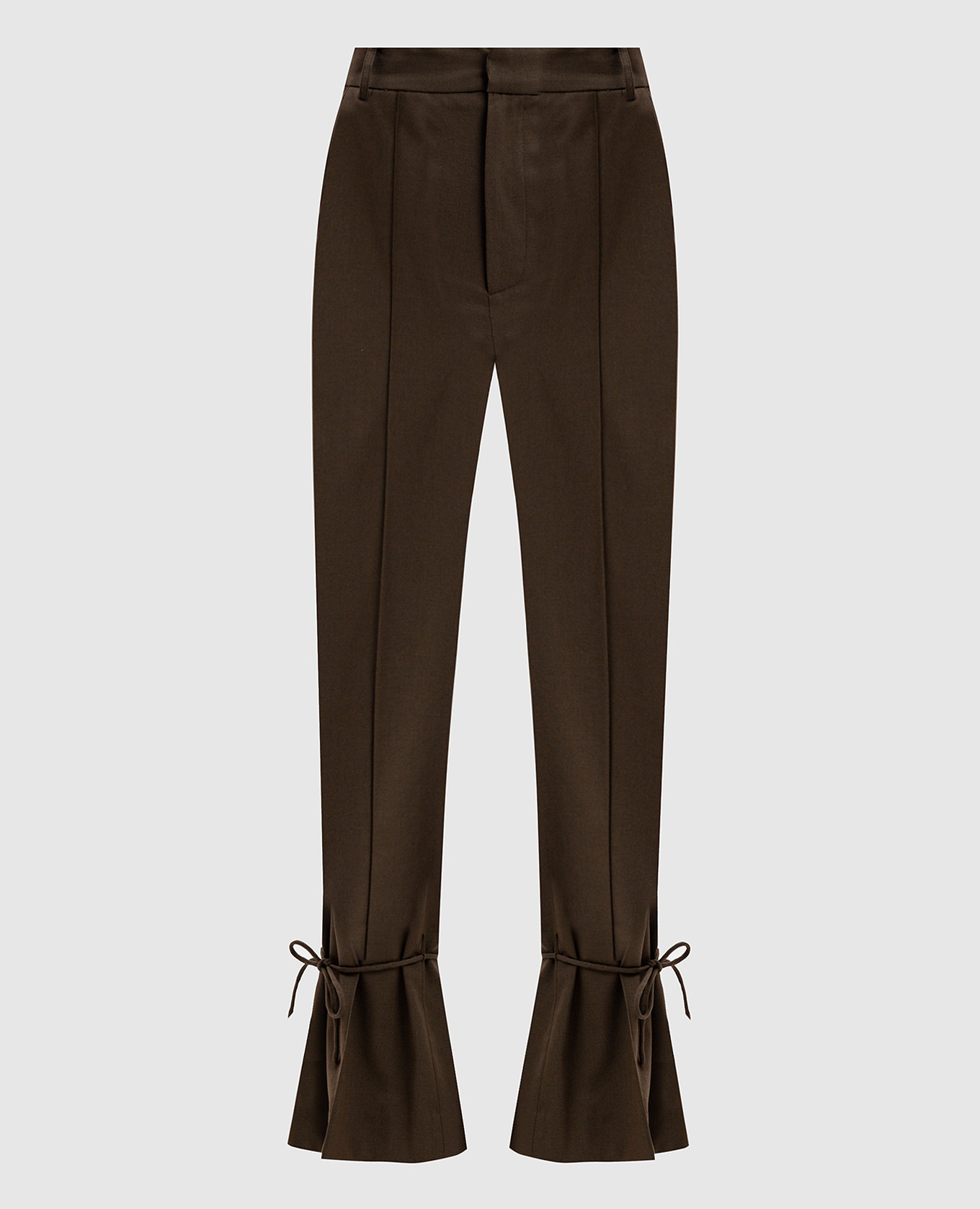 

Khaki pants with wool Rokh