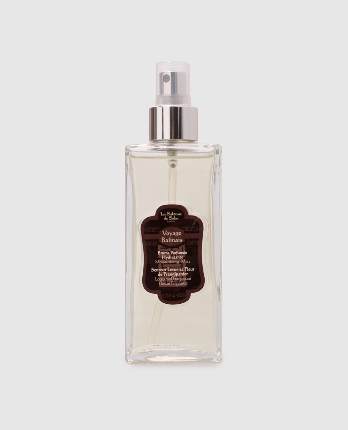 

Perfumed body spray with lotus and frangipani scent La Sultane de Saba, Yellow