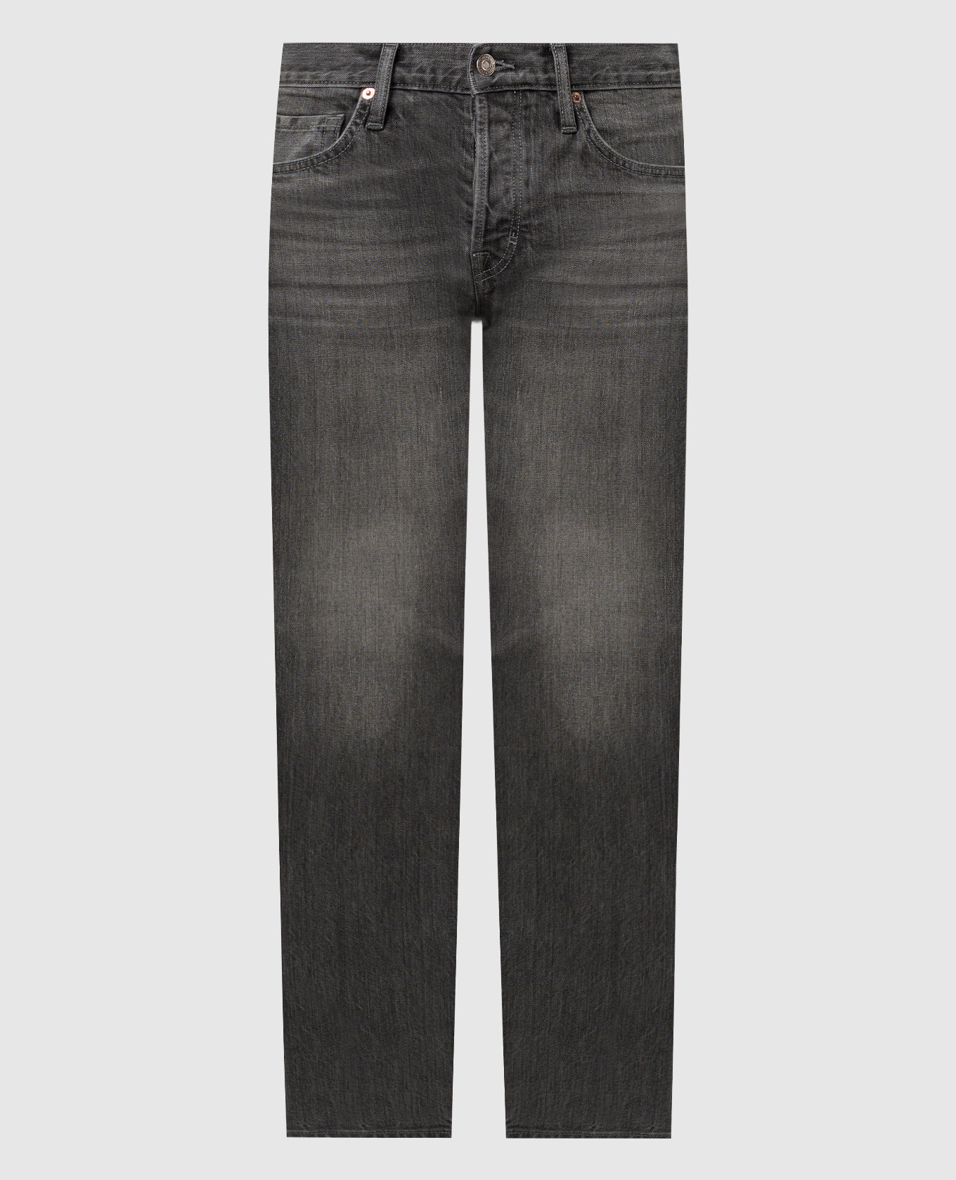 

AGED gray distressed jeans Tom Ford, Grey