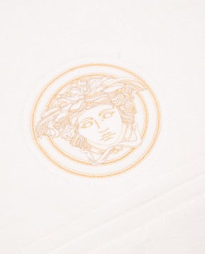 Versace White terry bath mat Medusa Gala ZBRU608011A11941