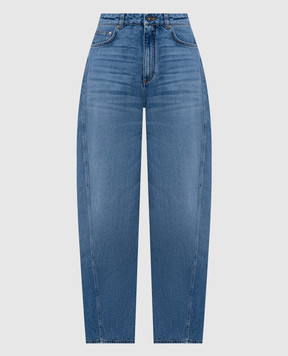 Givenchy Blue jeans with a worn effect BW517J516W
