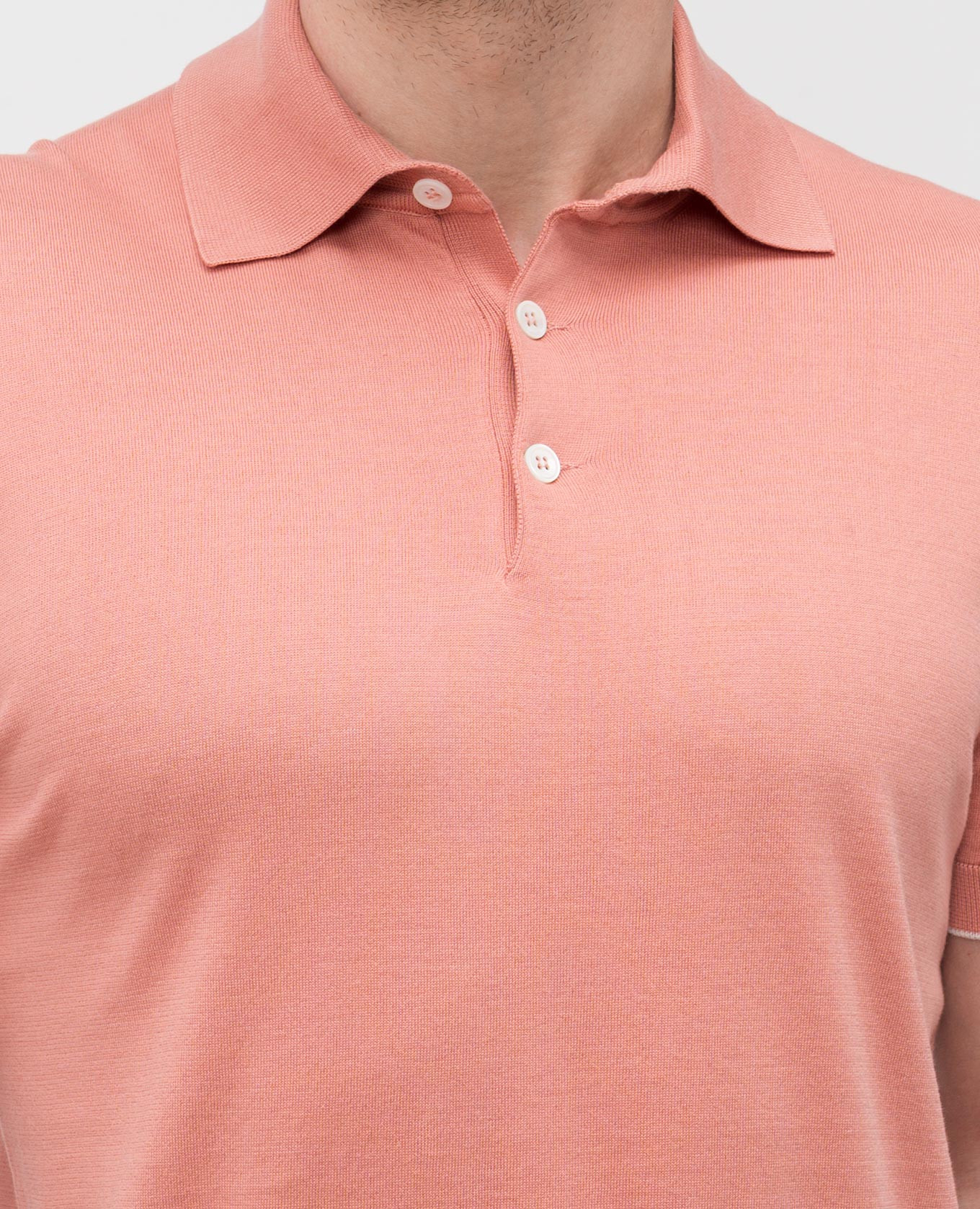 

Pink polo Brunello Cucinelli