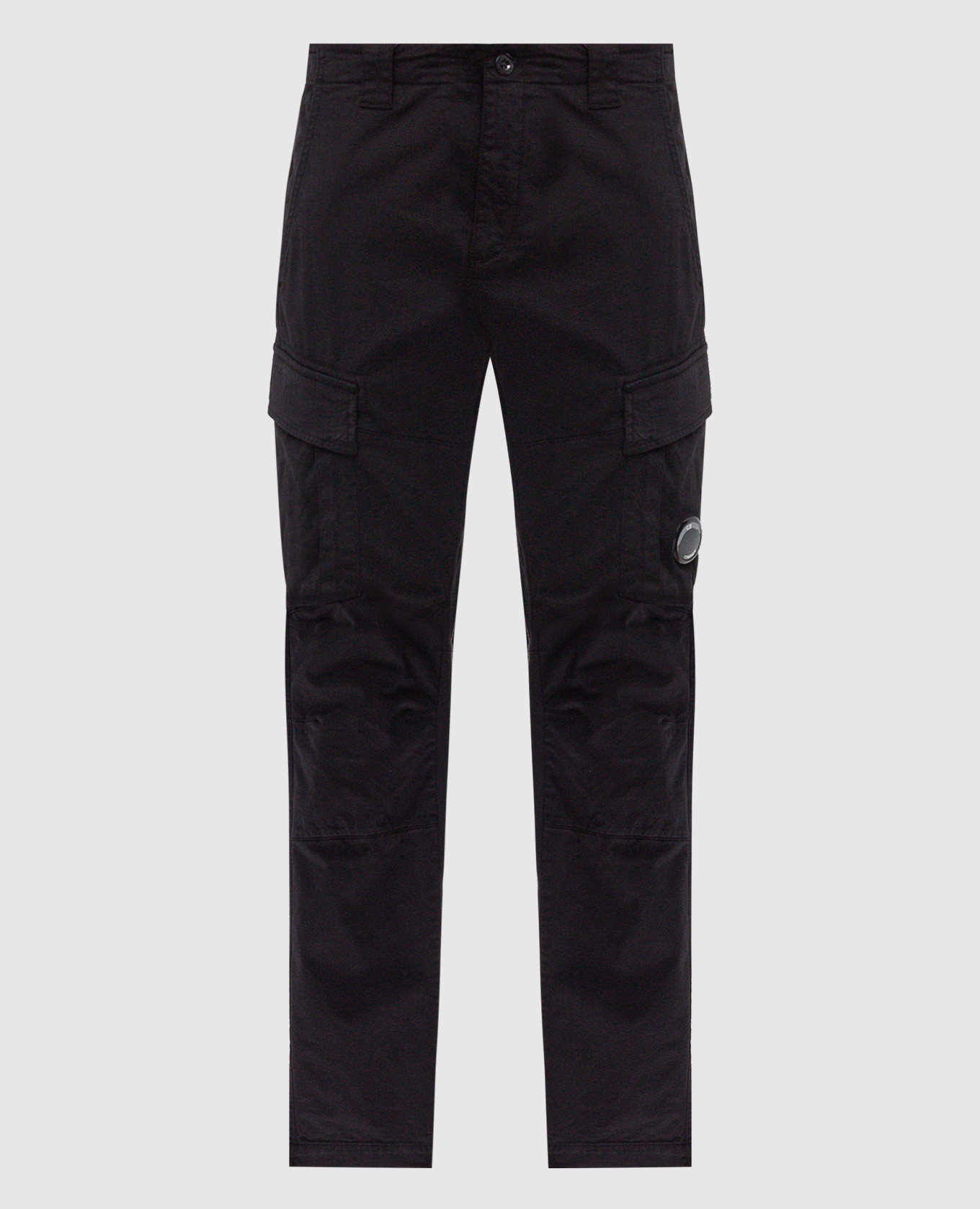 

Black logo cargo pants C.P. Company