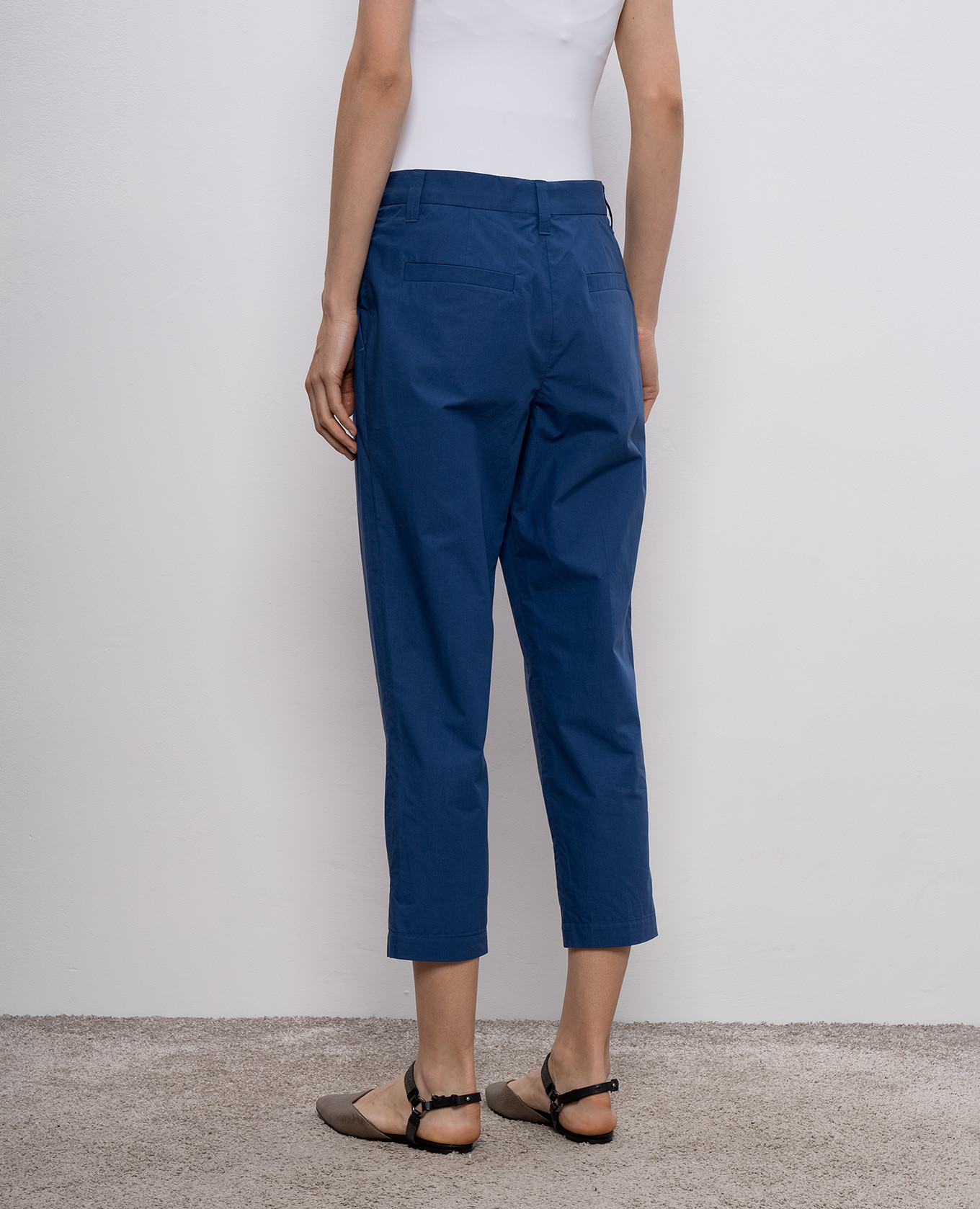Blue capris Brunello Cucinelli 4