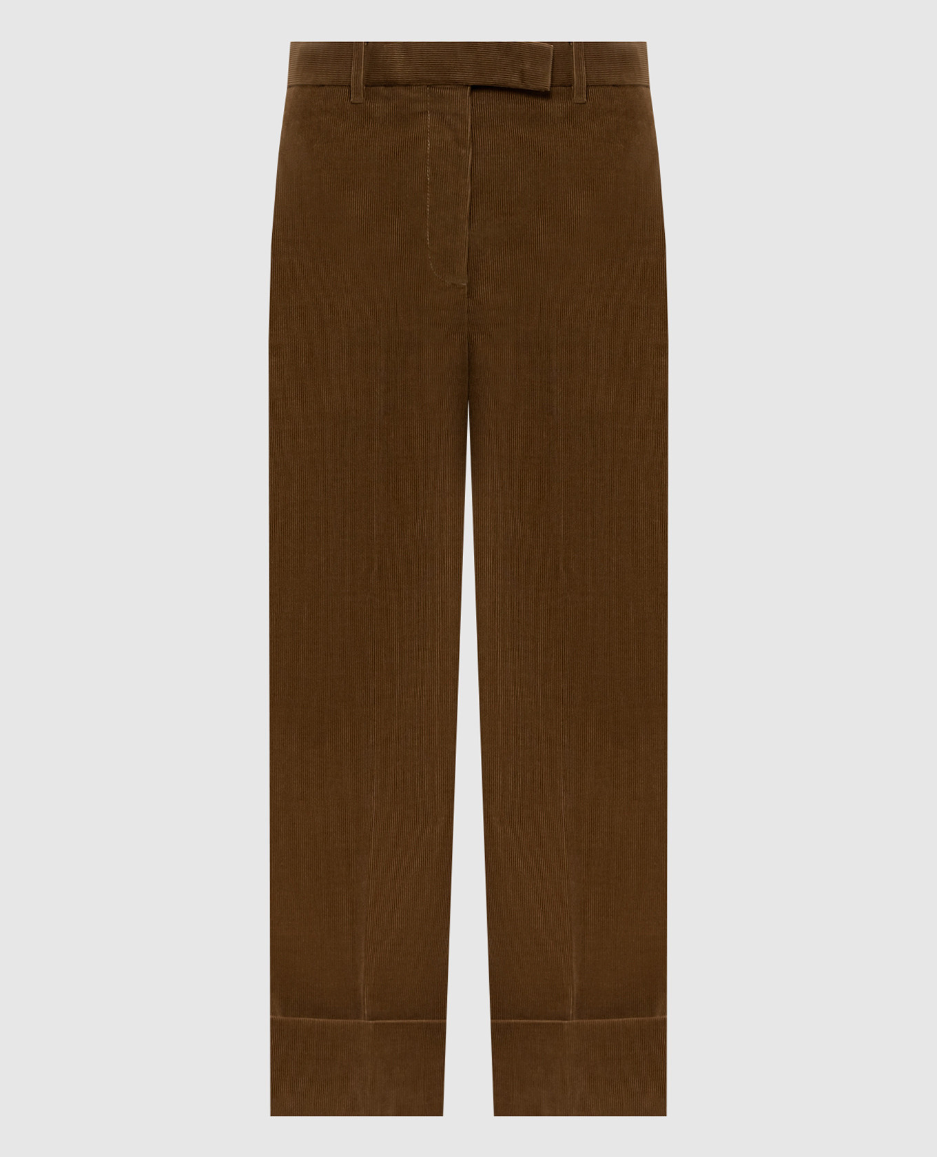 

Brown corduroy pants with lapels Thom Browne