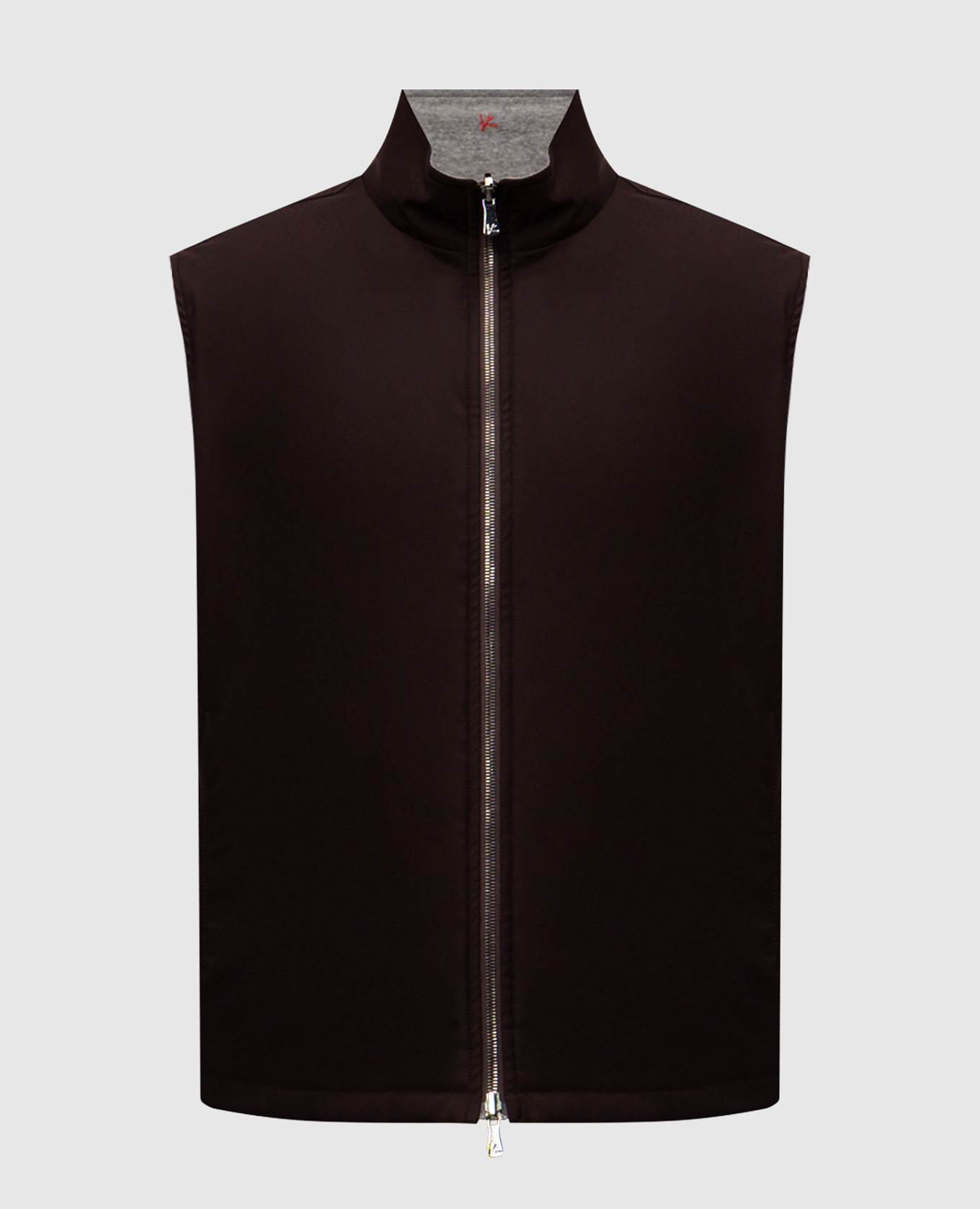 

Reversible vest with wool ISAIA, White