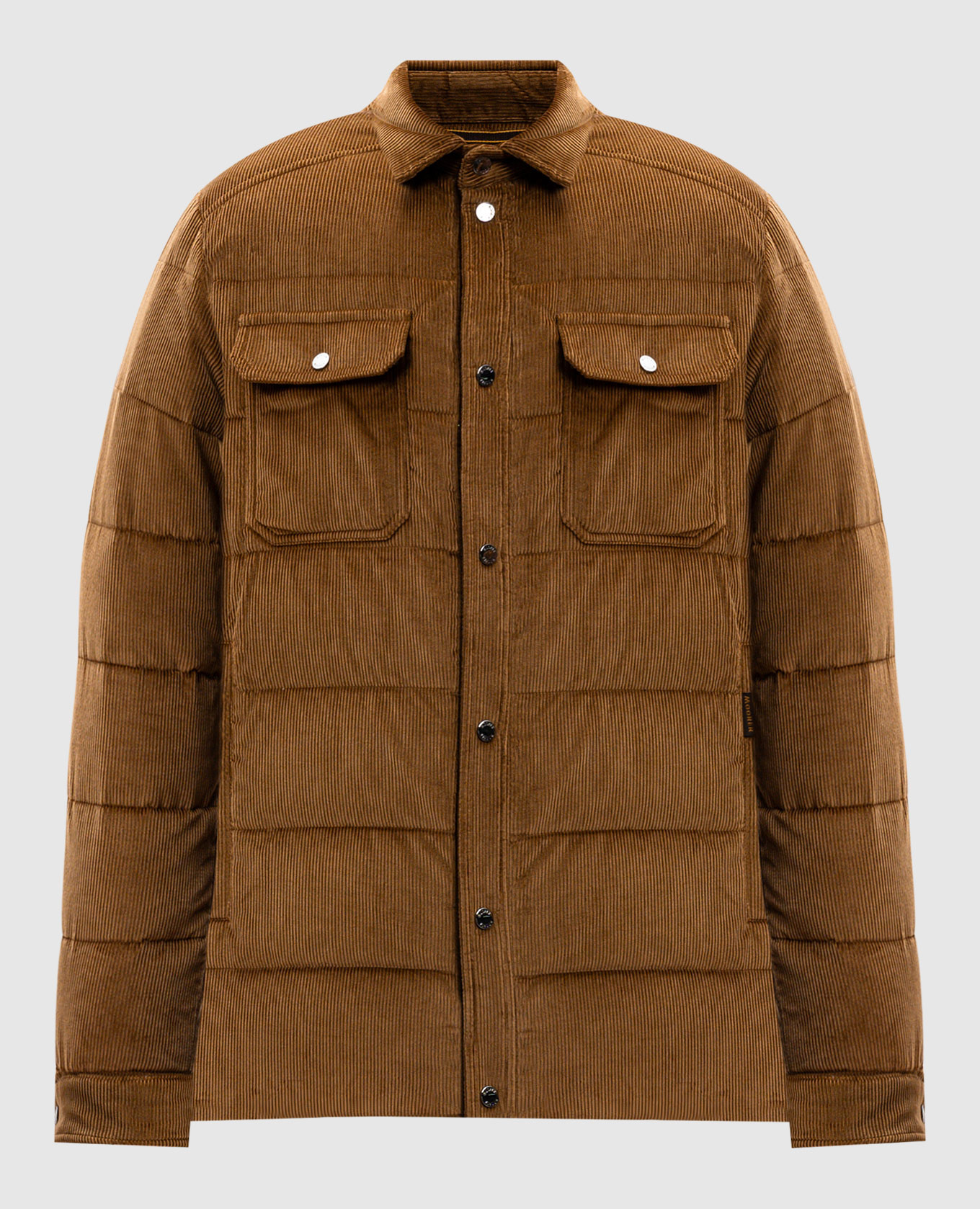 

Brown corduroy down jacket VETON MooRER