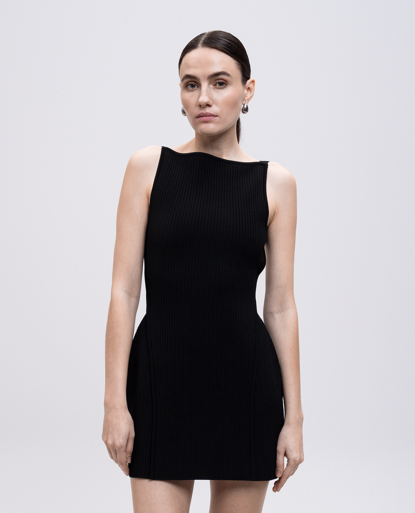 

MONVISO black dress with open back Max Mara Sportmax