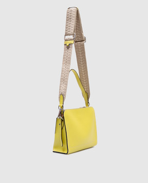 Gianni Chiarini Yellow Asia Double leather bag BS11235RNGDBLNAETN