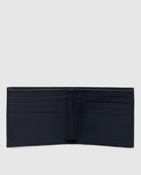 Orciani Blue Micron leather wallet SU0112MICNAV