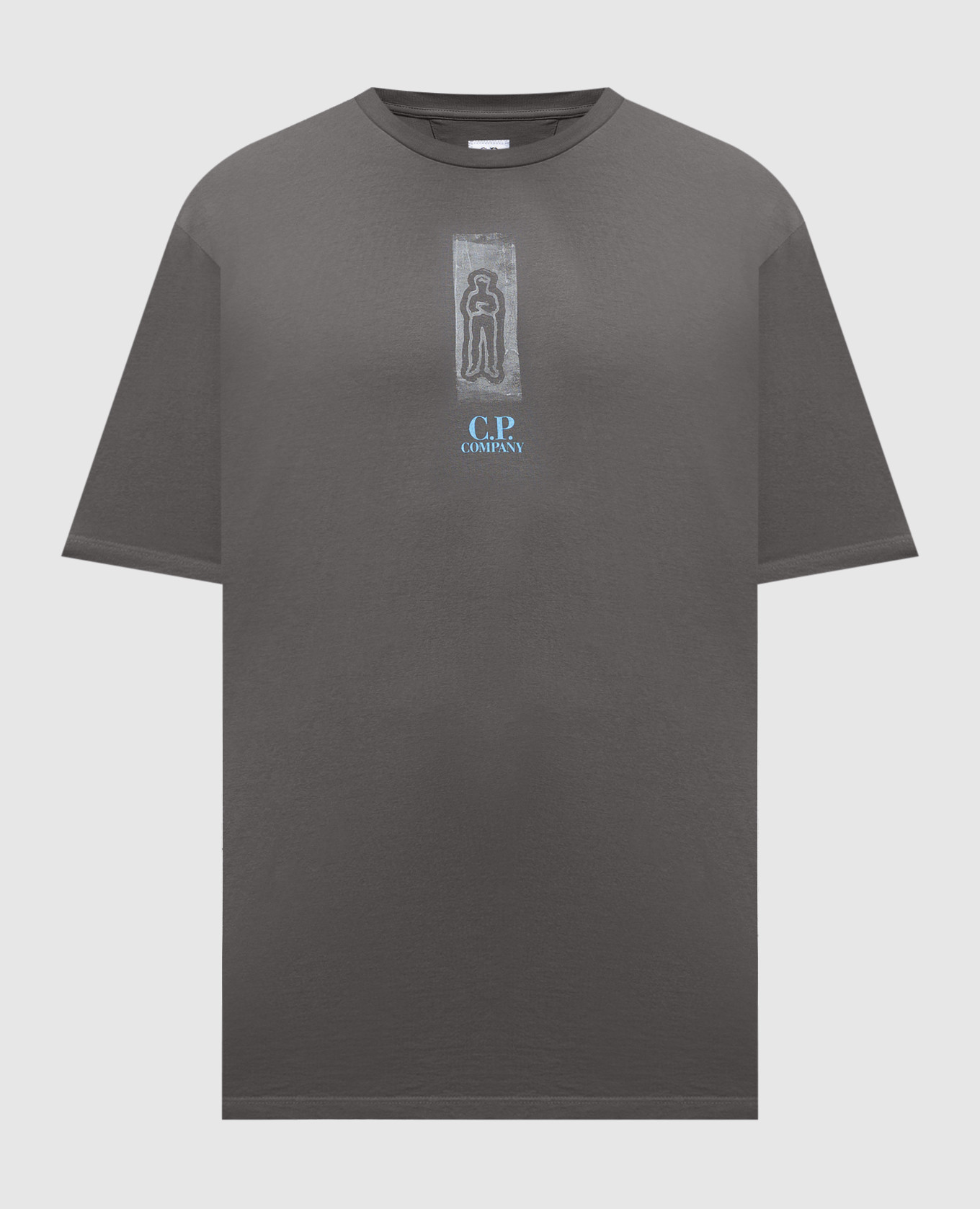 

Gray T-shirt with print C.P. Company, Grey