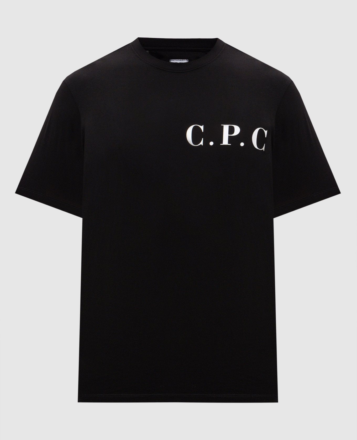 

Black t-shirt with logo print C.P. Company
