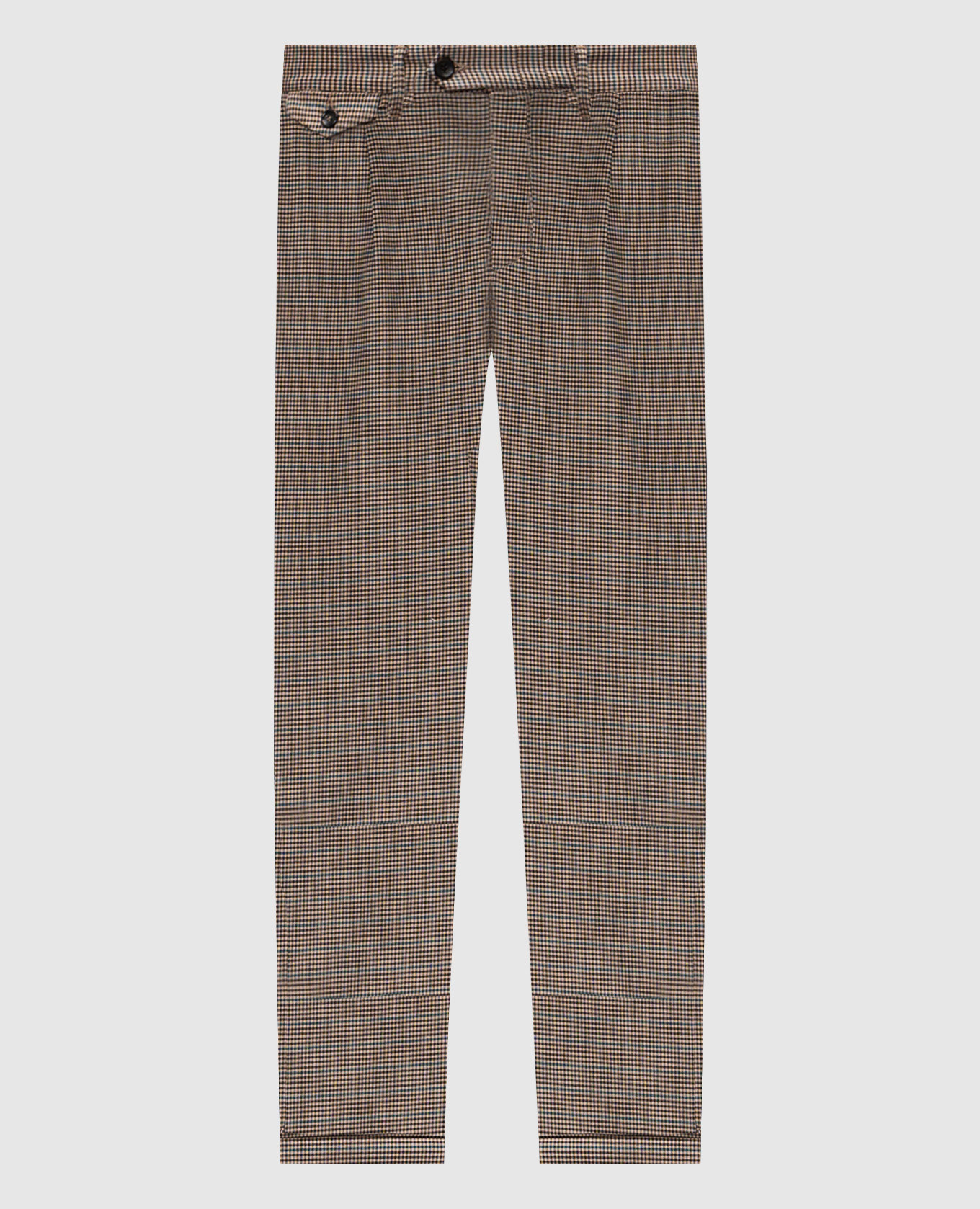 Beige patterned pants Officina 36