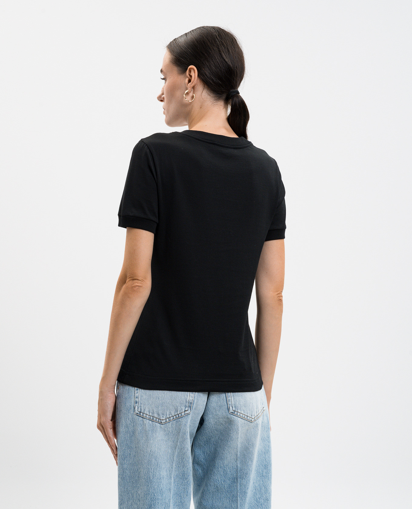 

Black T-shirt with applique Dolce&Gabbana