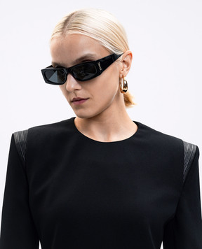 Saint Laurent Black sunglasses M140 with monogram 803746Y9956