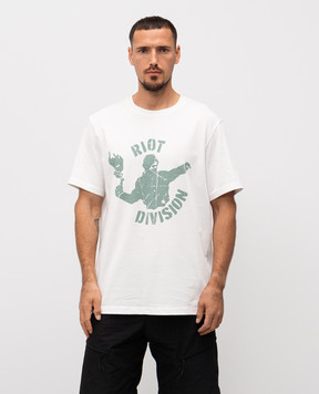 Riotdivision White RD-Sowt T-shirt with print RDSOWTS