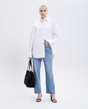 Toteme Blue jeans with a worn effect 231240741