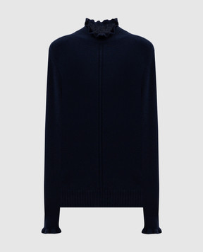 Twinset Blue sweater with wool and cashmere 252TT3350