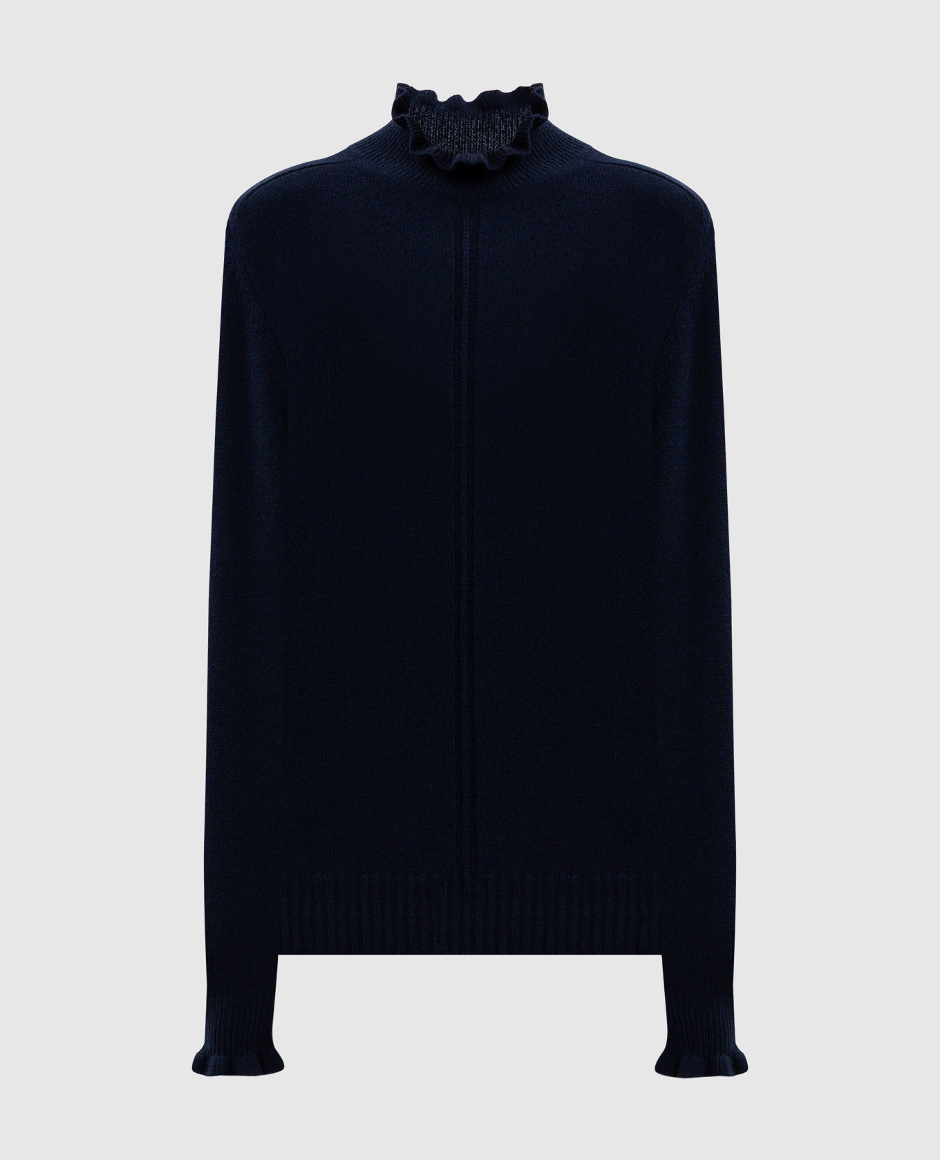 Blue sweater with wool and cashmere Twinset