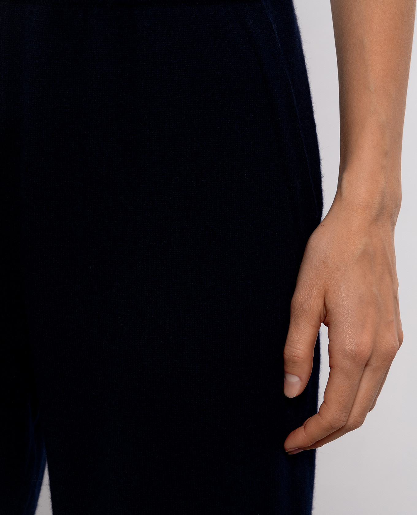 

Symone blue cashmere pants LISA YANG