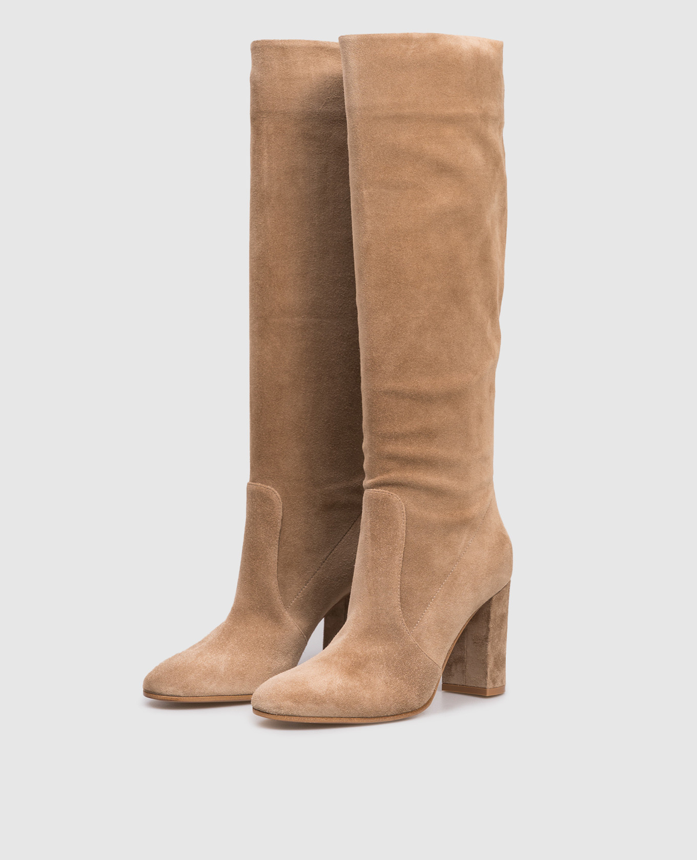 

Beige GLEN castle boots Gianvito Rossi