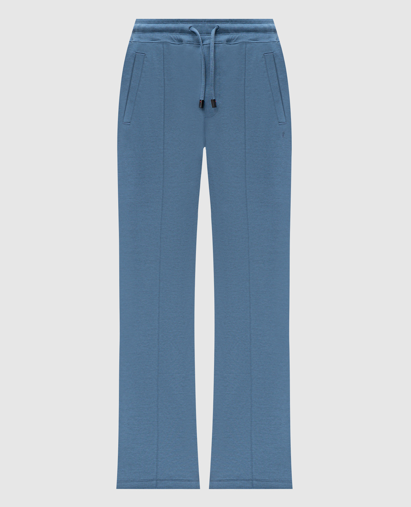 

Blue sweatpants with logo emblem ISAIA, Light blue