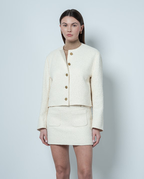 Philosophy di Lorenzo Serafini Beige jacket with wool A05030734