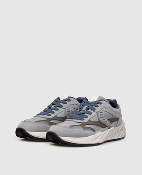 Voile Blanche Club 22 grey nubuck sneakers 0012019075030C02