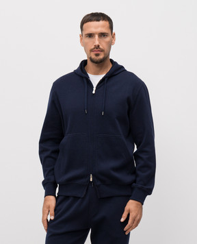 Brunello Cucinelli Blue cashmere sports jacket MM8329069G