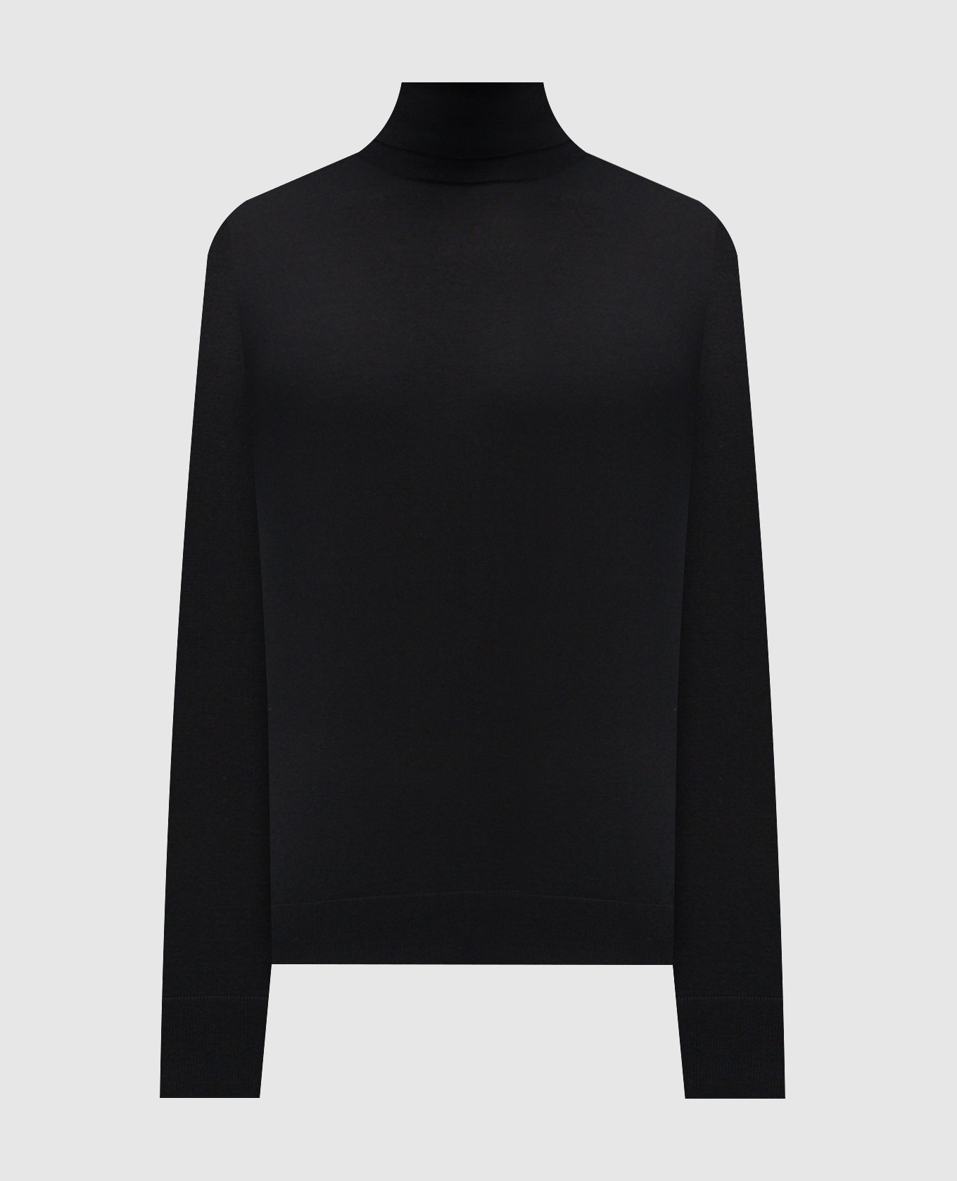 Black cashmere turtleneck Dolce&Gabbana