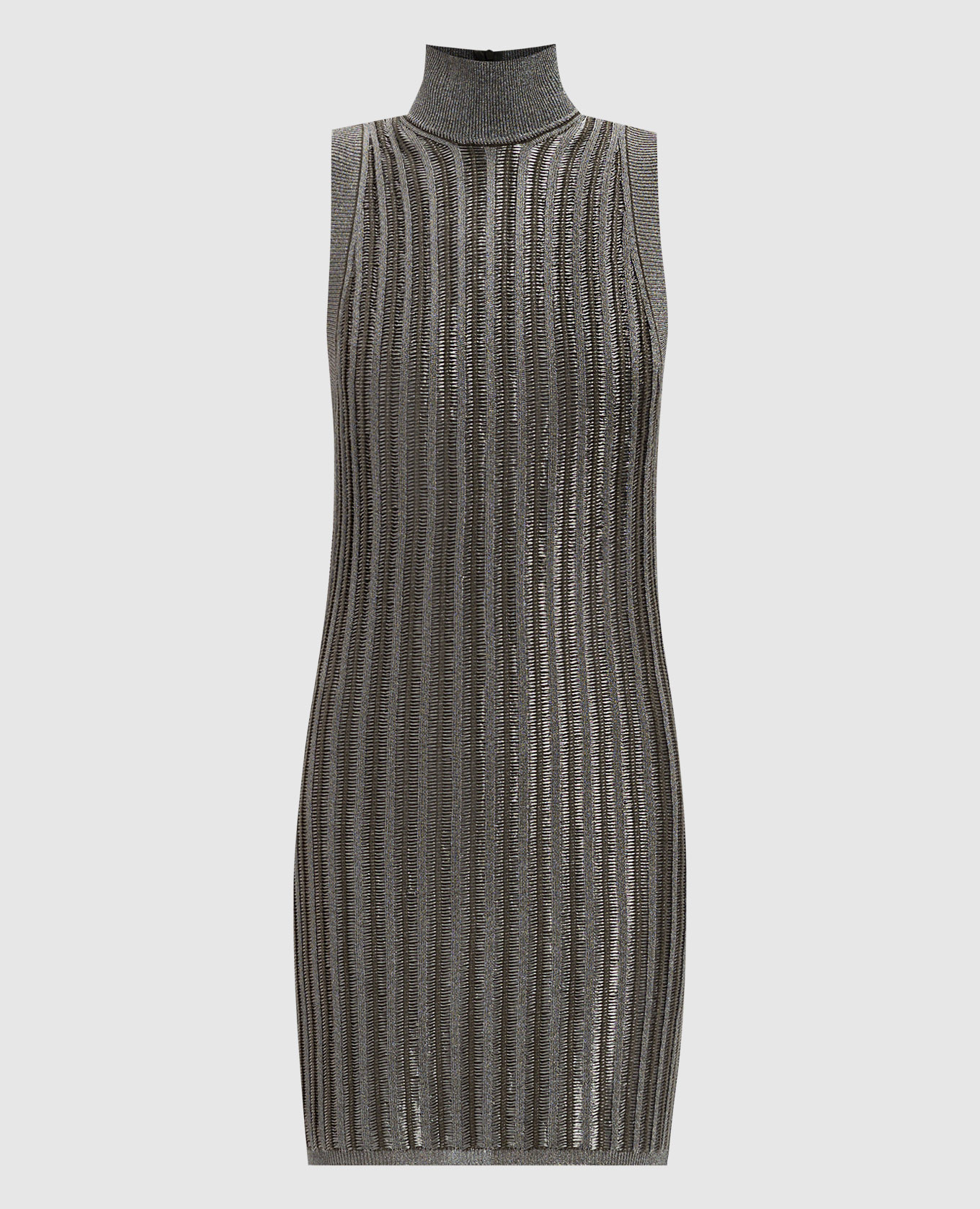 

Green mini dress with a scar Tom Ford