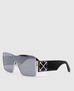 Off-White Aspen silver mirrored sunglasses OERI14GS25MET001