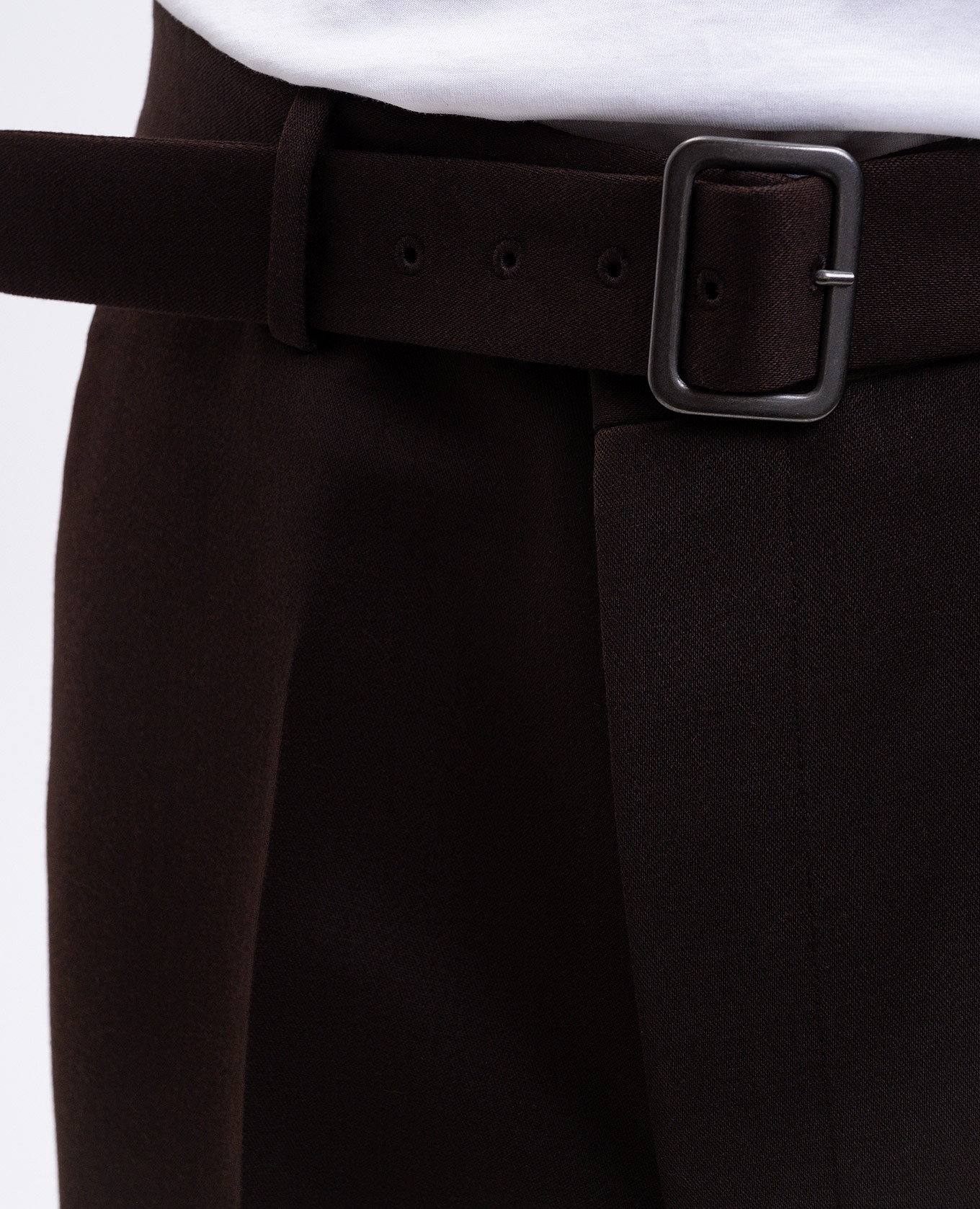 

Brown wool pants Maison Margiela MM6