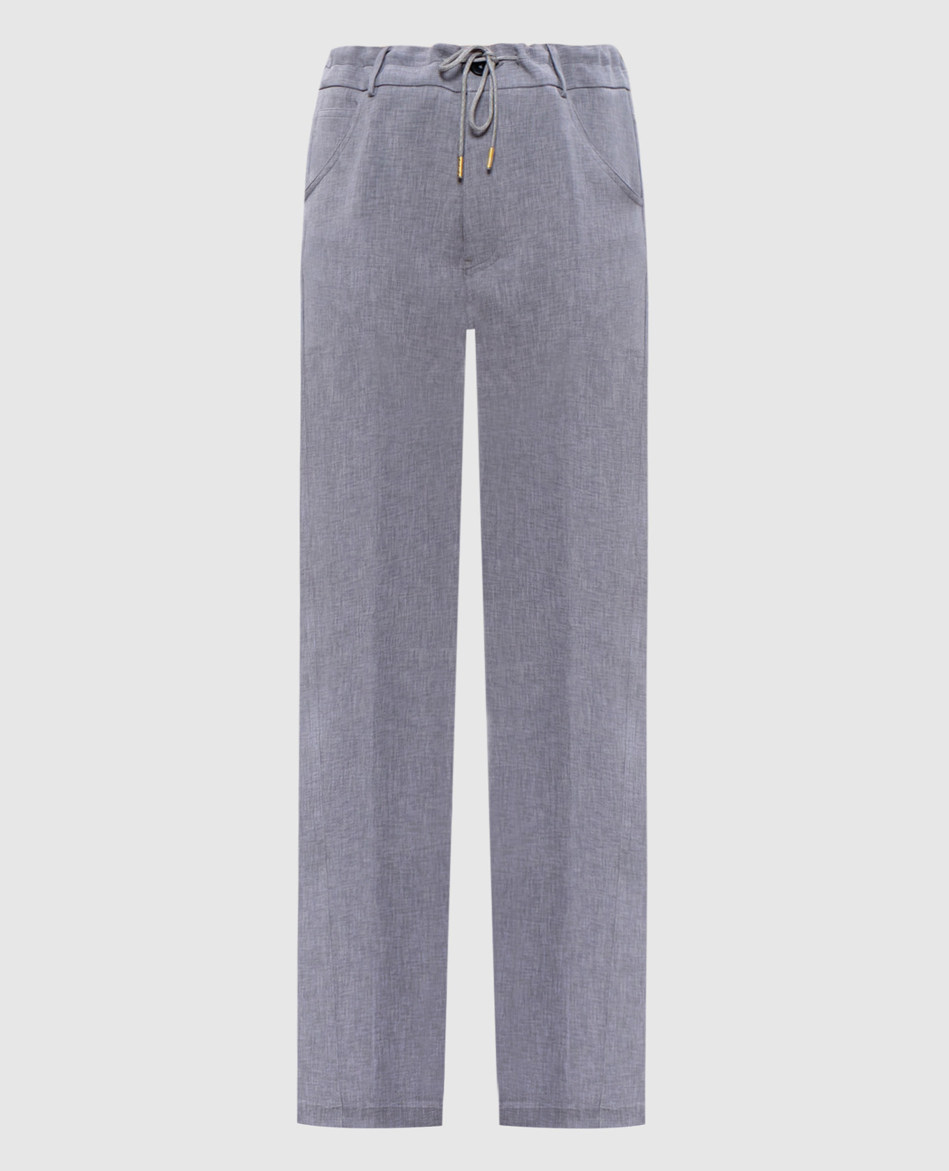 

Gray Iris pants with logo patch DARKPARK, Grey