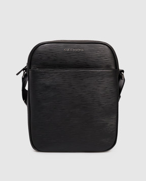 Orciani Black leather Business bag P00744PLS