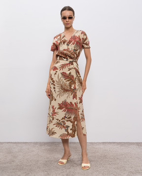 Max Mara Weekend Beige AQUILA silk dress AQUILA