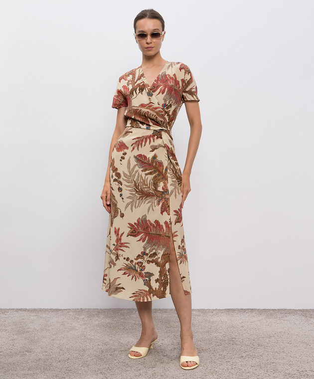 Max Mara Weekend Beige AQUILA silk dress AQUILA shop with