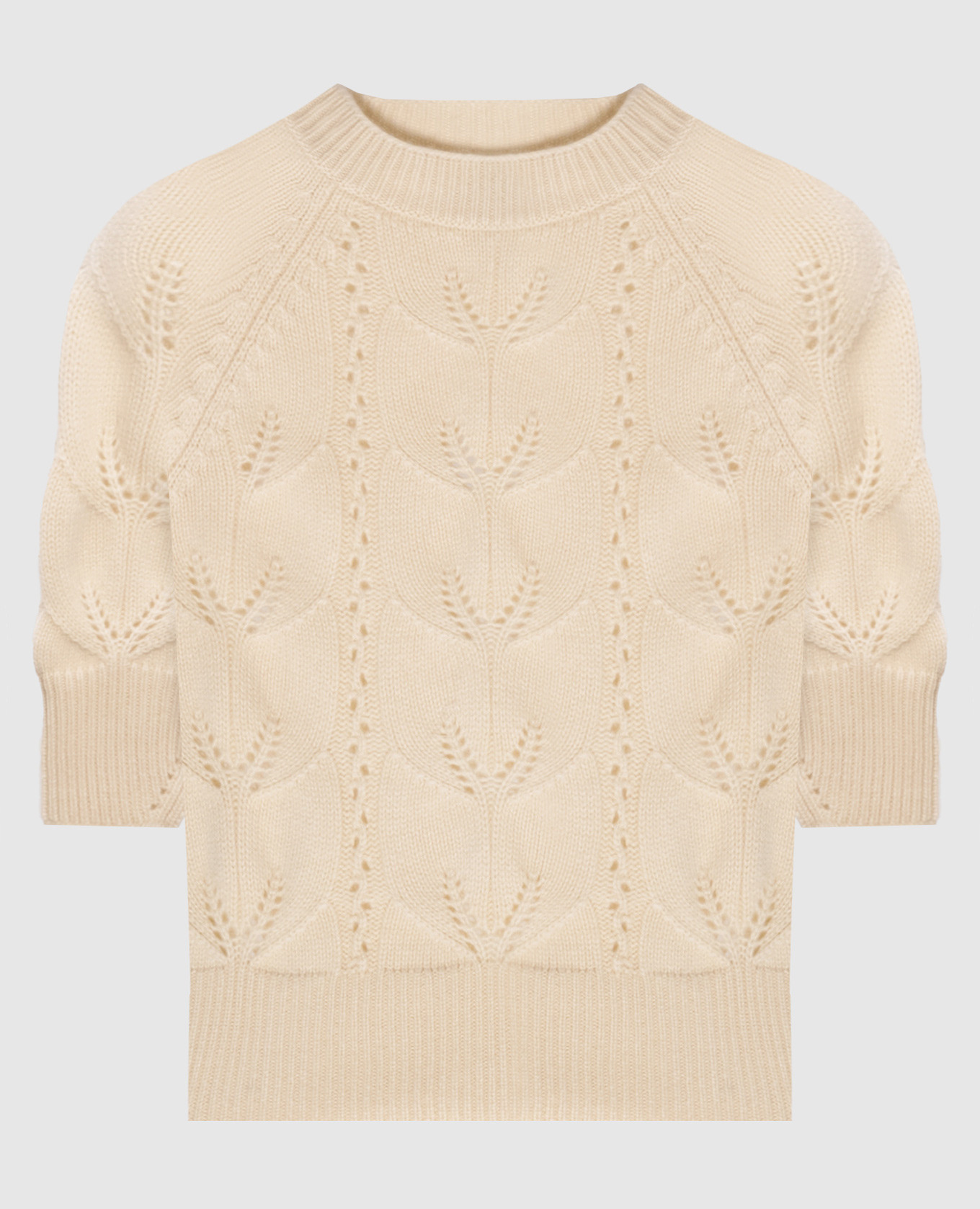 

Beige cashmere jumper Ermanno Scervino