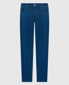 Cashmere&Whiskey Blue jeans with a patch 3251871