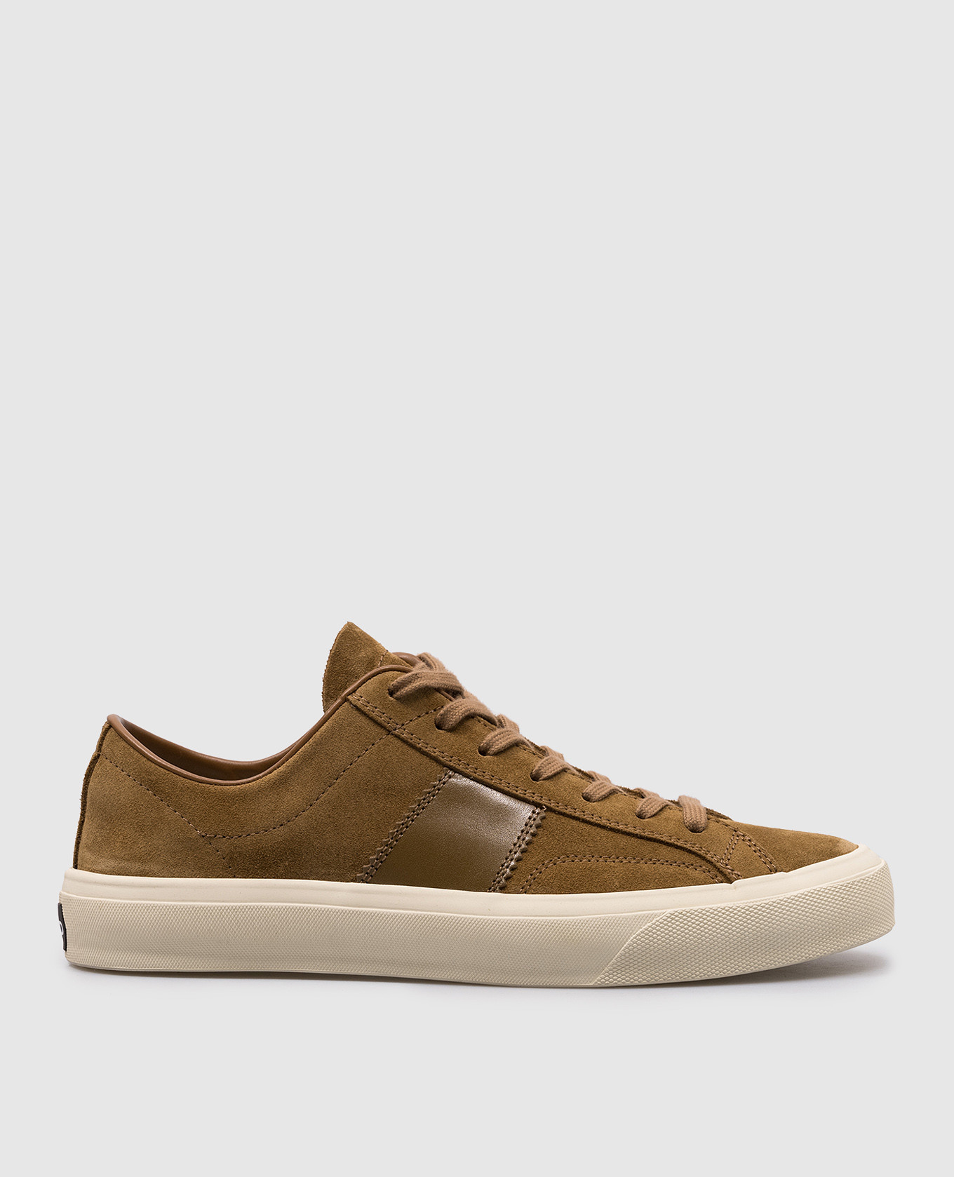 Tom Ford CAMBRIDGE brown suede sneakers