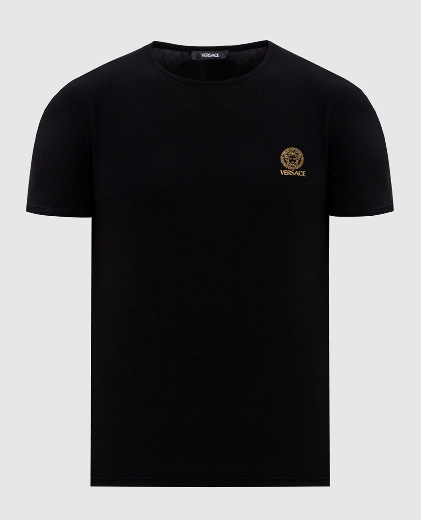 Black Medusa T-shirt Versace