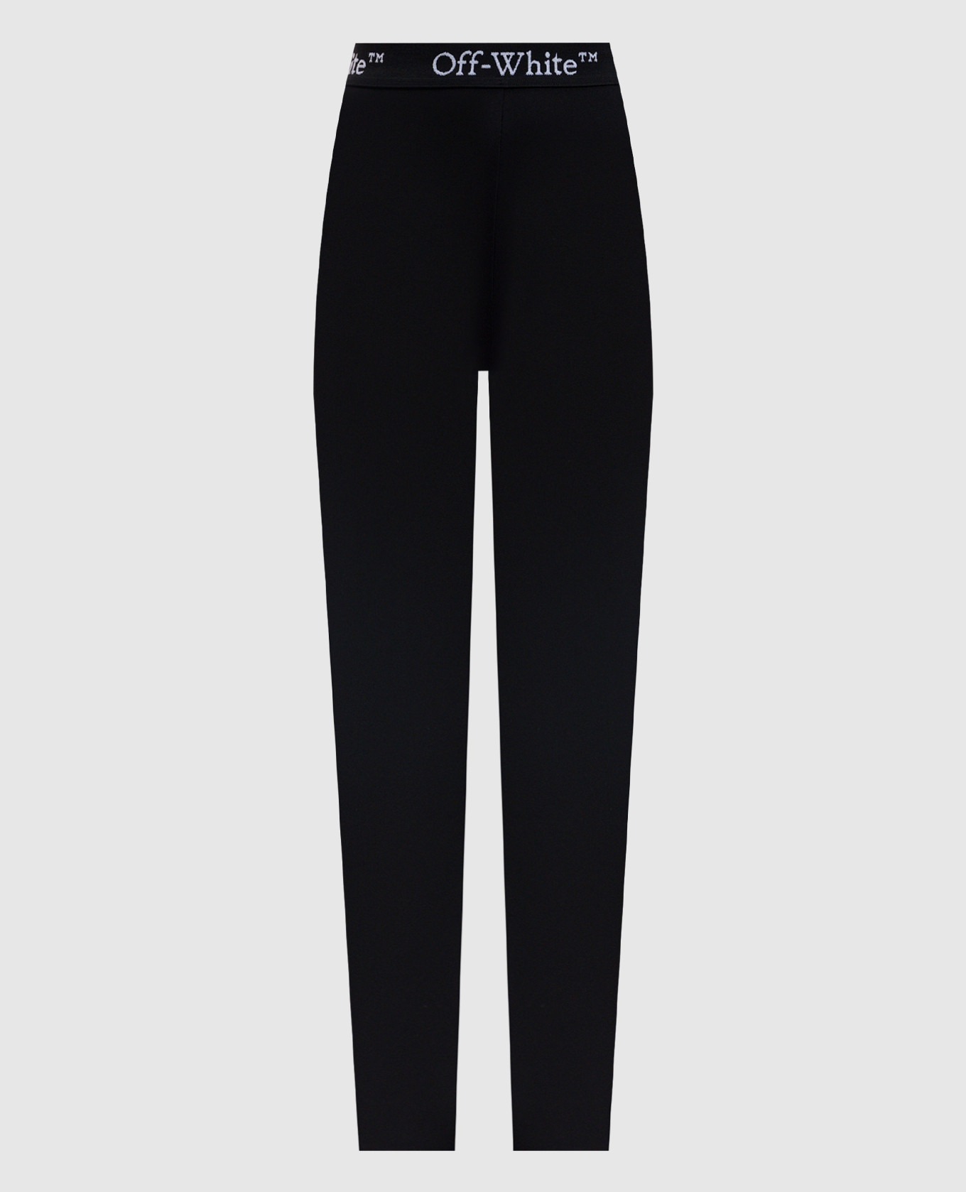 Black leggings with logo pattern Off-White