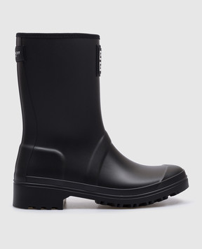 Givenchy Children's black rubber boots with logo H304513235