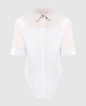 Max Mara Sportmax Beige denim shirt QUARTO QUARTO