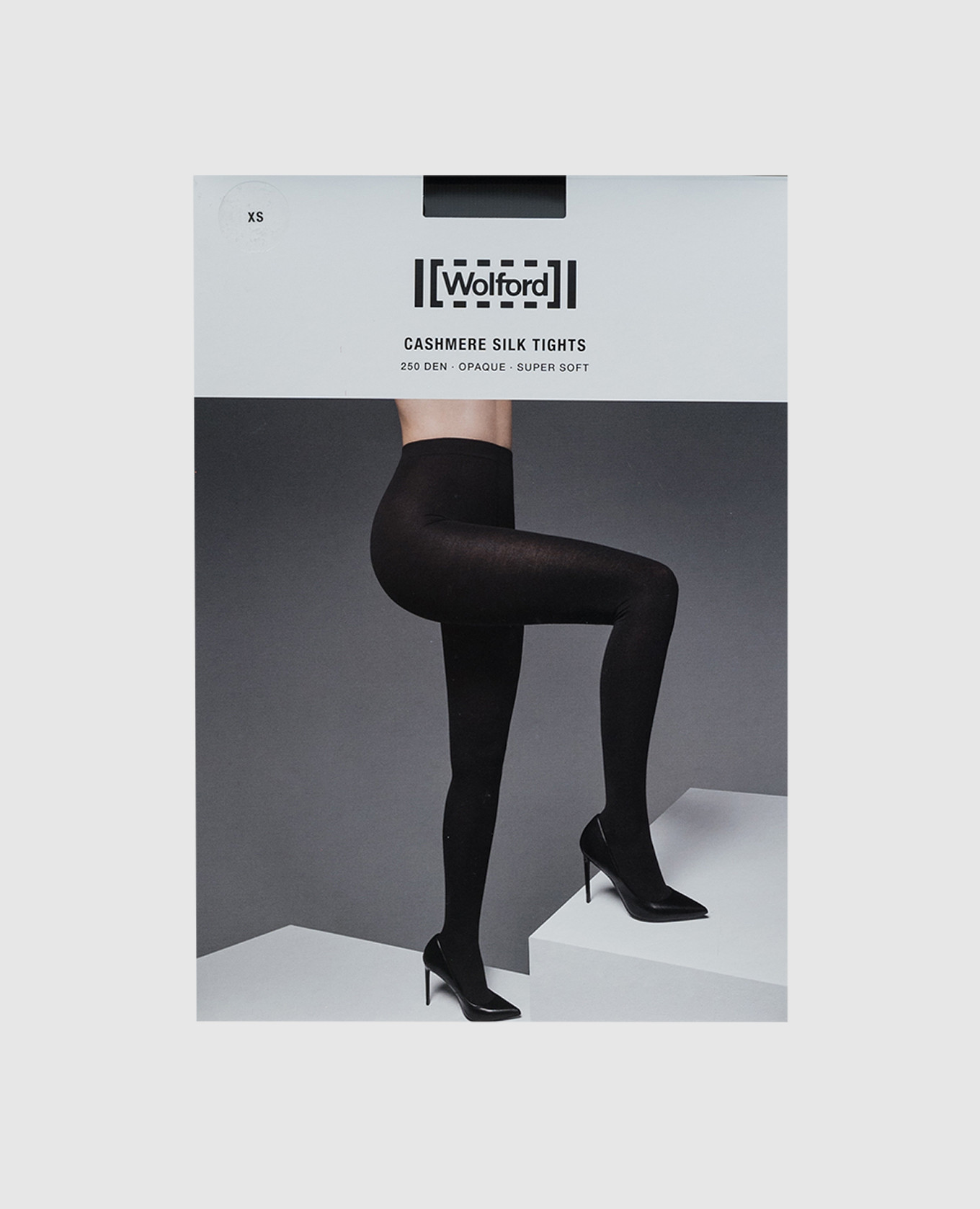 

Black tights with cashmere and silk 250 den Wolford
