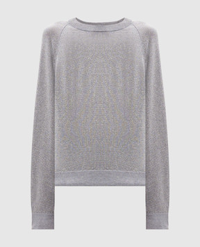 Peserico Gray jumper with lurex S99897F14G9173