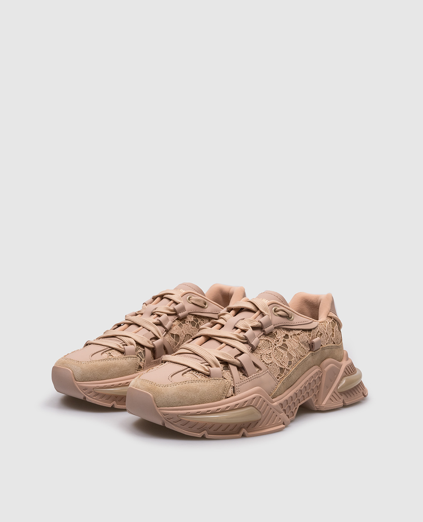 

Airmaster beige sneakers with lace Dolce&Gabbana