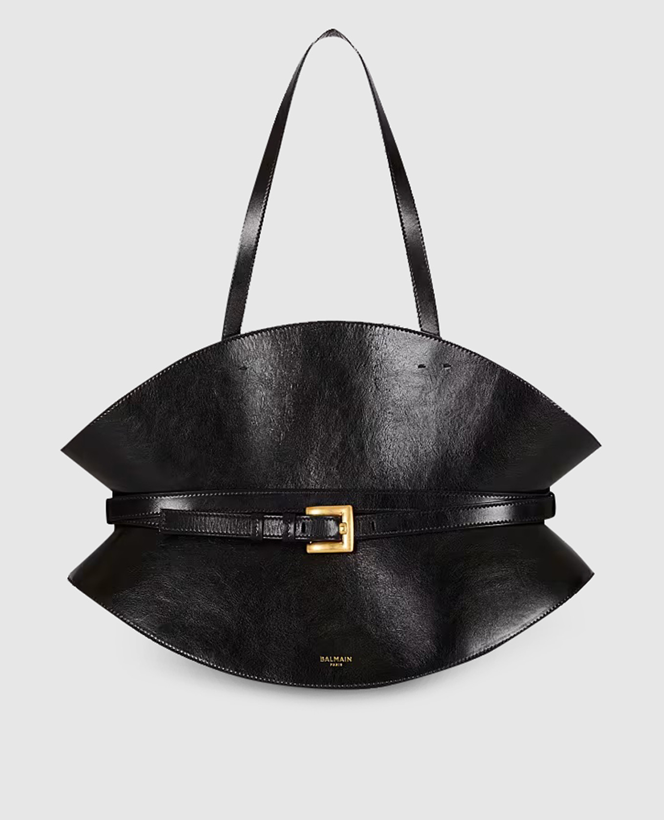 

Black leather Shuffle tote bag Balmain